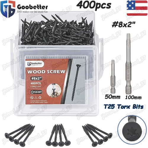 Deck screws t25 - #8, torx