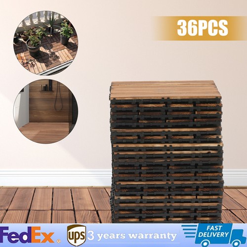 36pcs hardwood interlocking - hardwood,