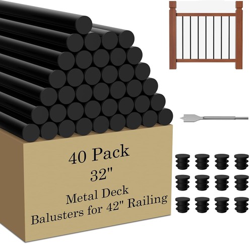 Pack deck railing balusters - 40,