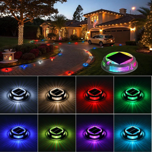 Solar driveway lights pack - solar,
