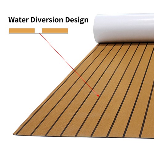 Eva foam faux teak decking - faux,
