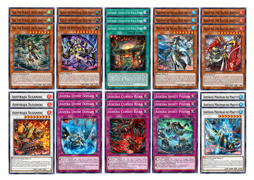 Ashtra deck core cards - deck,