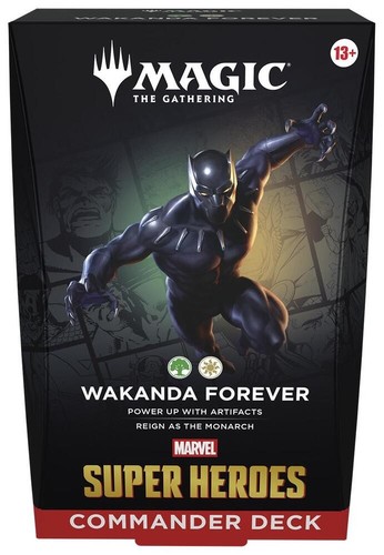 Wakanda forever commander deck - wakanda,