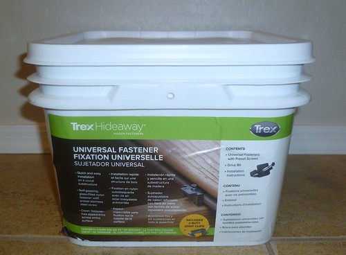 Trex hideaway hidden decking - hidden,